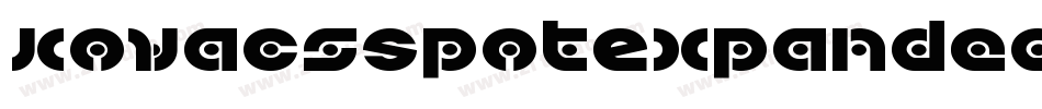KovacsSpotExpandedItalic-3ppM字体转换