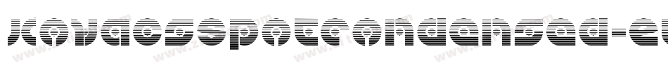 KovacsSpotCondensed-Eww9字体转换