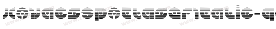 KovacsSpotLaserItalic-qggq字体转换