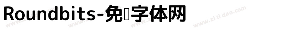 Roundbits字体转换