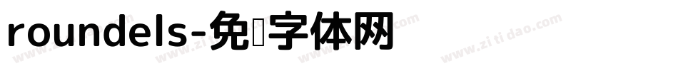 roundels字体转换