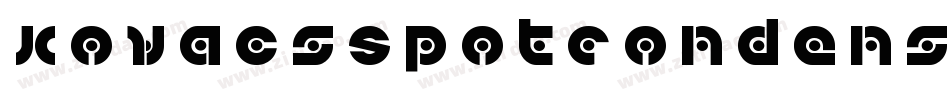 KovacsSpotCondensed-Eww9字体转换