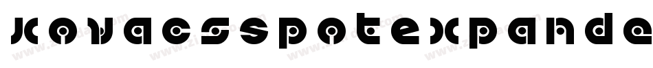 KovacsSpotExpandedItalic-3ppM字体转换