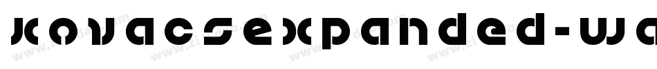 KovacsExpanded-waz6字体转换