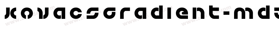 KovacsGradient-mdz5字体转换