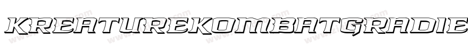 KreatureKombatGradient-Y7M2字体转换 KreatureKombatGradient-Y7M2字体转换