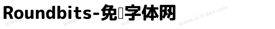 Roundbits字体转换