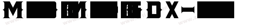 MineOhMine-2GDX字体转换