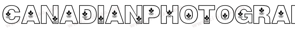 CanadianPhotographer-Script字体转换