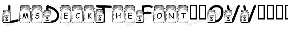 LmsDeckTheFont-5OVV字体转换