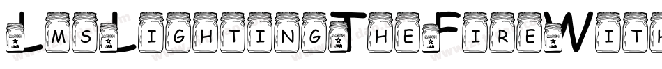 LmsLightingTheFireWithin-MWjB字体转换