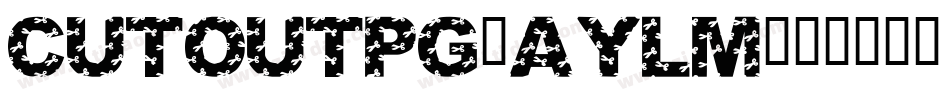 CutOutPg-ayLm字体转换