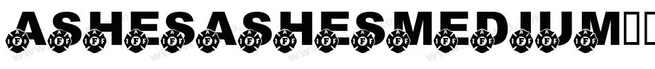 AshesAshesMedium-5wYa字体转换