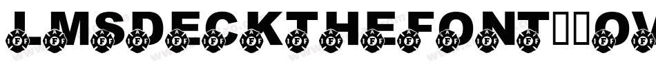 LmsDeckTheFont-5OVV字体转换