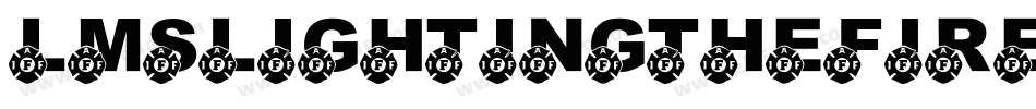 LmsLightingTheFireWithin-MWjB字体转换
