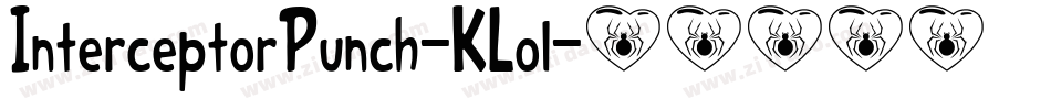 InterceptorPunch-KLol字体转换