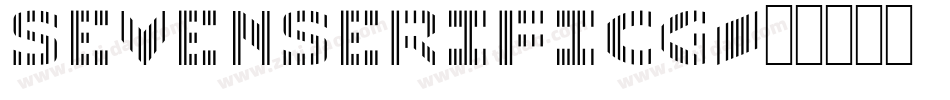 SevenSerifICG字体转换