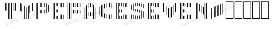 TypefaceSeven字体转换