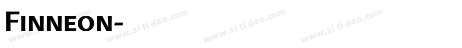 Finneon字体转换
