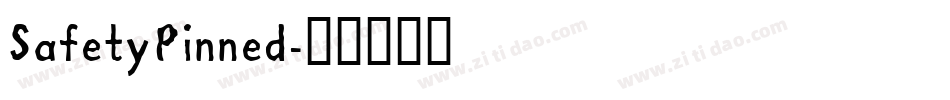 SafetyPinned字体转换