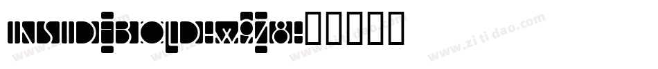 InsideBold-w9Z8字体转换