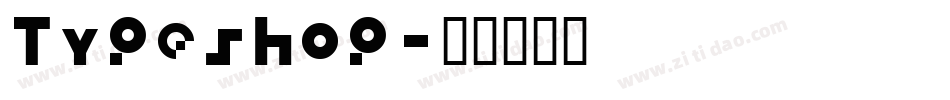 Typeshop字体转换