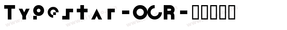 Typestar-OCR字体转换