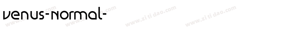 Venus-Normal字体转换