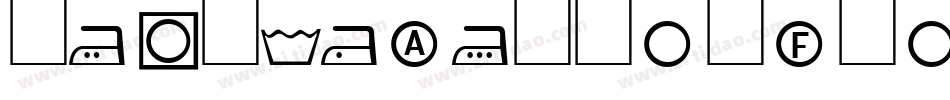 DjbStickyTapeLabelsStrips-Omy6字体转换