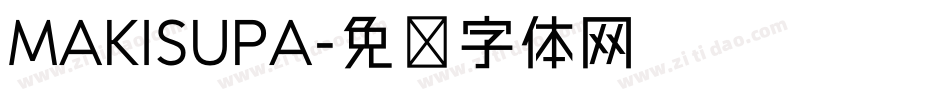 MAKISUPA字体转换