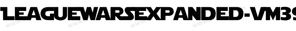 LeagueWarsExpanded-vM39字体转换