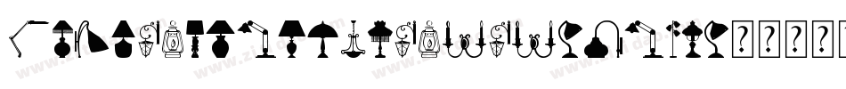 BrokenLampExtended-VmZw字体转换