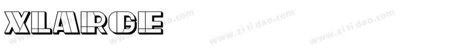 XLARGE字体转换