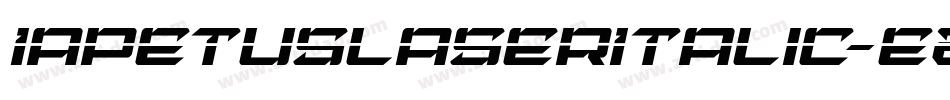 IapetusLaserItalic-eAol字体转换 IapetusLaserItalic-eAol字体转换