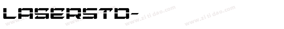 LaserStd字体转换