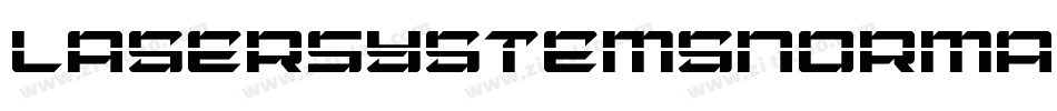 LaserSystemsNormal-d9jV字体转换
