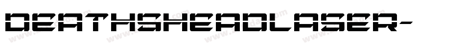 deathsheadlaser字体转换