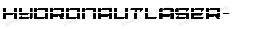 hydronautlaser字体转换