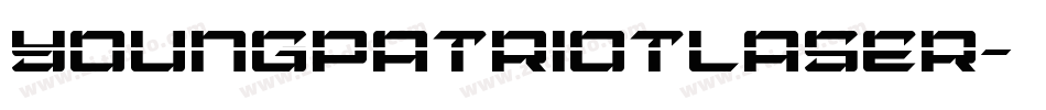 youngpatriotlaser字体转换