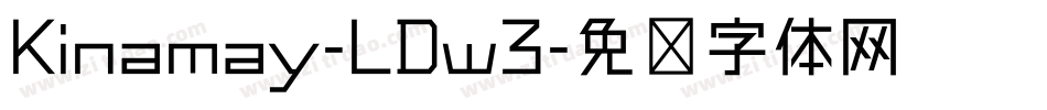 Kinamay-LDw3字体转换