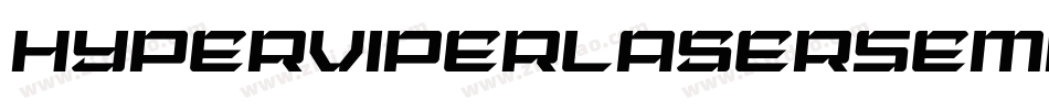 HyperViperLaserSemiItalic-owwOo字体转换