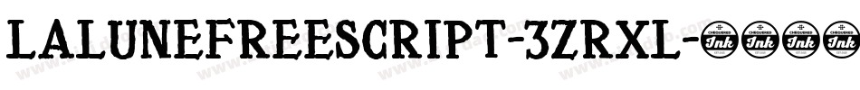 LaLuneFreeScript-3zRxL字体转换