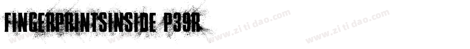 FingerprintsInside-p39r字体转换