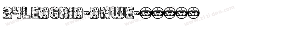 24LedGrid-dnwE字体转换