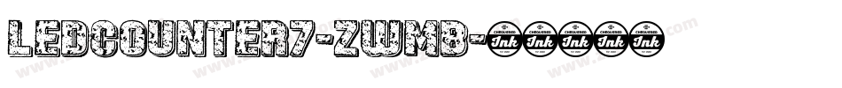LedCounter7-ZwMB字体转换