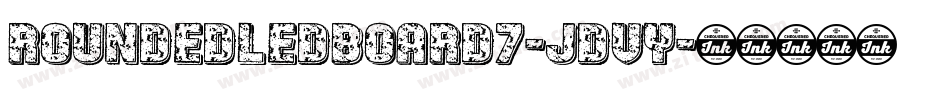 RoundedLedBoard7-jdvy字体转换