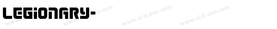 Legionary字体转换