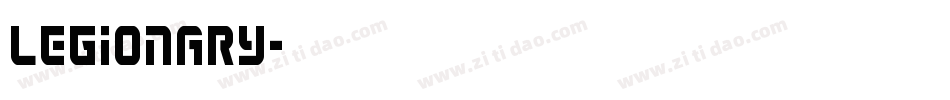 Legionary字体转换