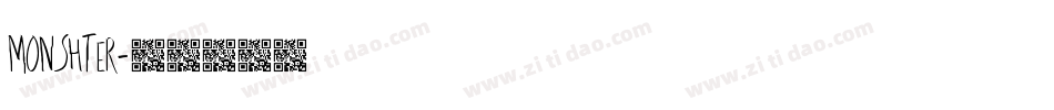 MONSHTER字体转换