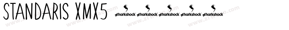 Standaris-xMx5字体转换